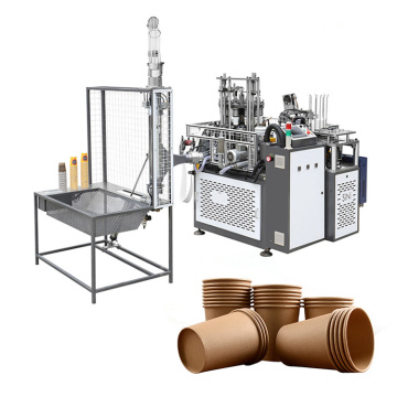 China Manufacturers Carton Cup Machine New Disposable Coffee Cup Making Machine